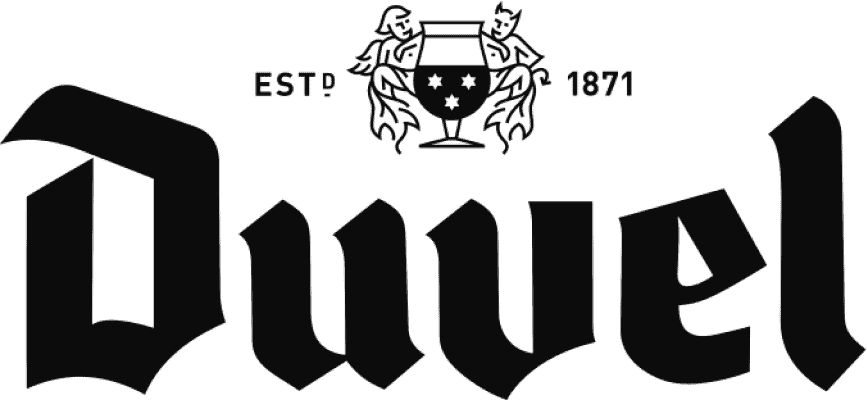The image features the Duvel logo with 