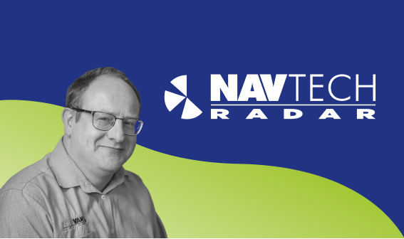 Navtech Radar Logo with Richard Morris